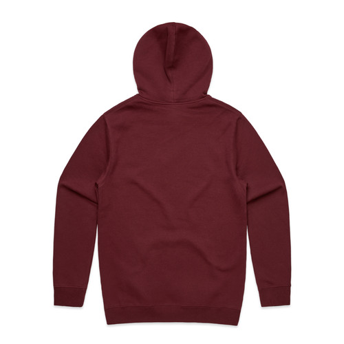BURGUNDY - BACK stencil-hood-burgundy-back